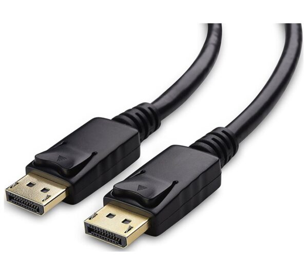 Astrotek DisplayPort DP Cable 2m - Male to Male DP1.2 4K 20 pins 30AWG Gold Plated Assembly type Black PVC Jacket RoHS