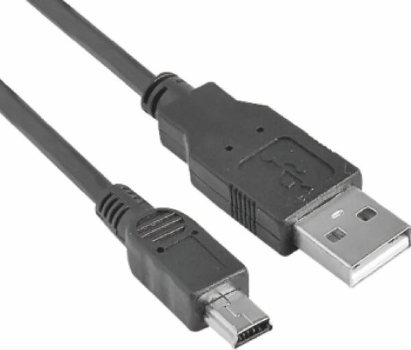 Astrotek USB 2.0 Cable 30cm - Type A Male to Mini B 5 pins Male Black Colour RoHS