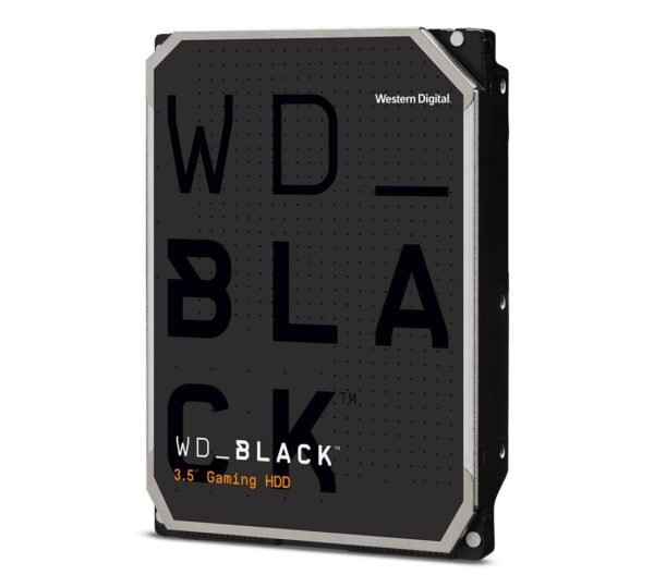 Western Digital WD Black 4TB 3.5" HDD SATA 6gb/s 7200RPM 256MB Cache CMR Tech for Hi-Res Video Games 5yrs Wty