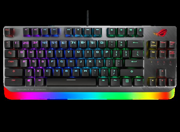 ASUS X802 STRIX SCOPE NX TKL/NXRD/US NX TKL 80% Wired Mechanical RGB Gaming Keyboard for FPS Games