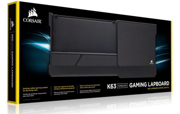 Corsair Gaming™ K63 Wireless Gaming Lapboard for KBCH-K63BLUE-WL - CH-9145030-NA K63 Keyboard