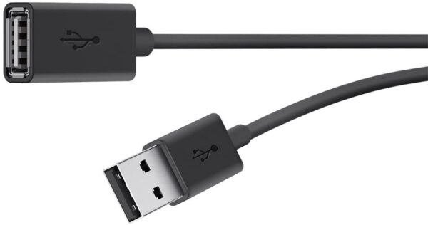 Belkin USB-A Extension cables (3M) - Black(F3U153bt3M)